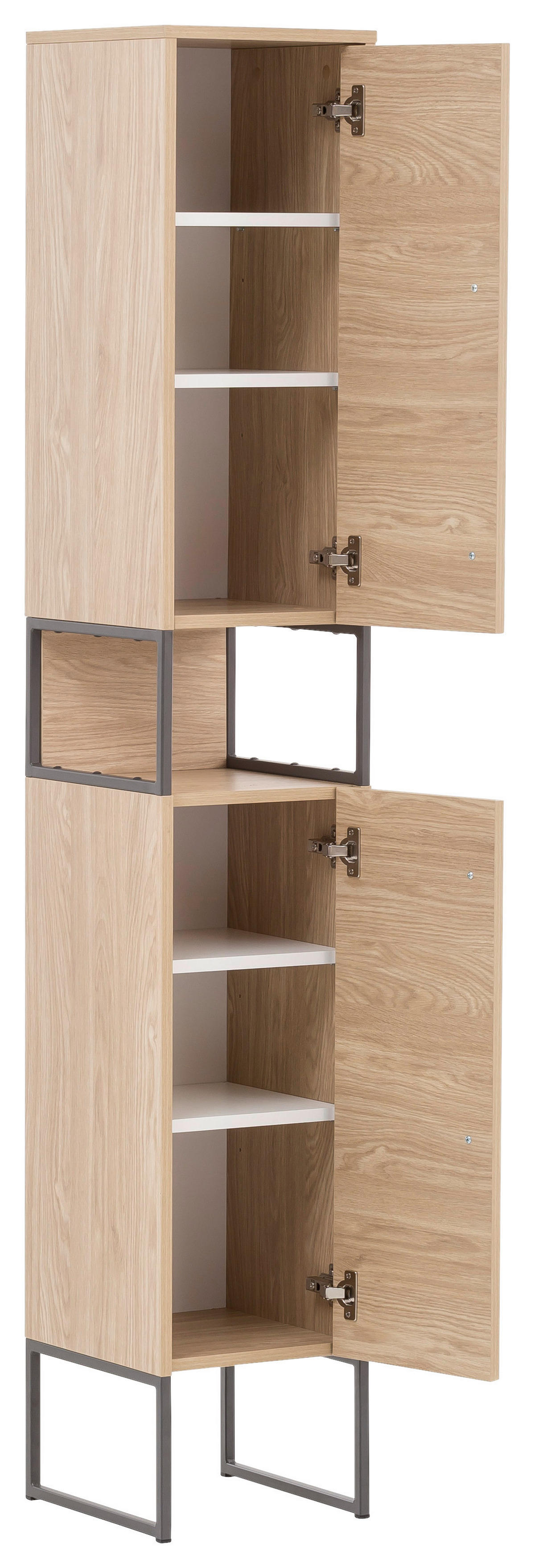 Hochschrank Limone Eiche hell Nachbildung B/H/T: ca. 30,4x183,4x33,1 cm Limone - Eiche (30,40/183,40/33,10cm) - Möbelpartner