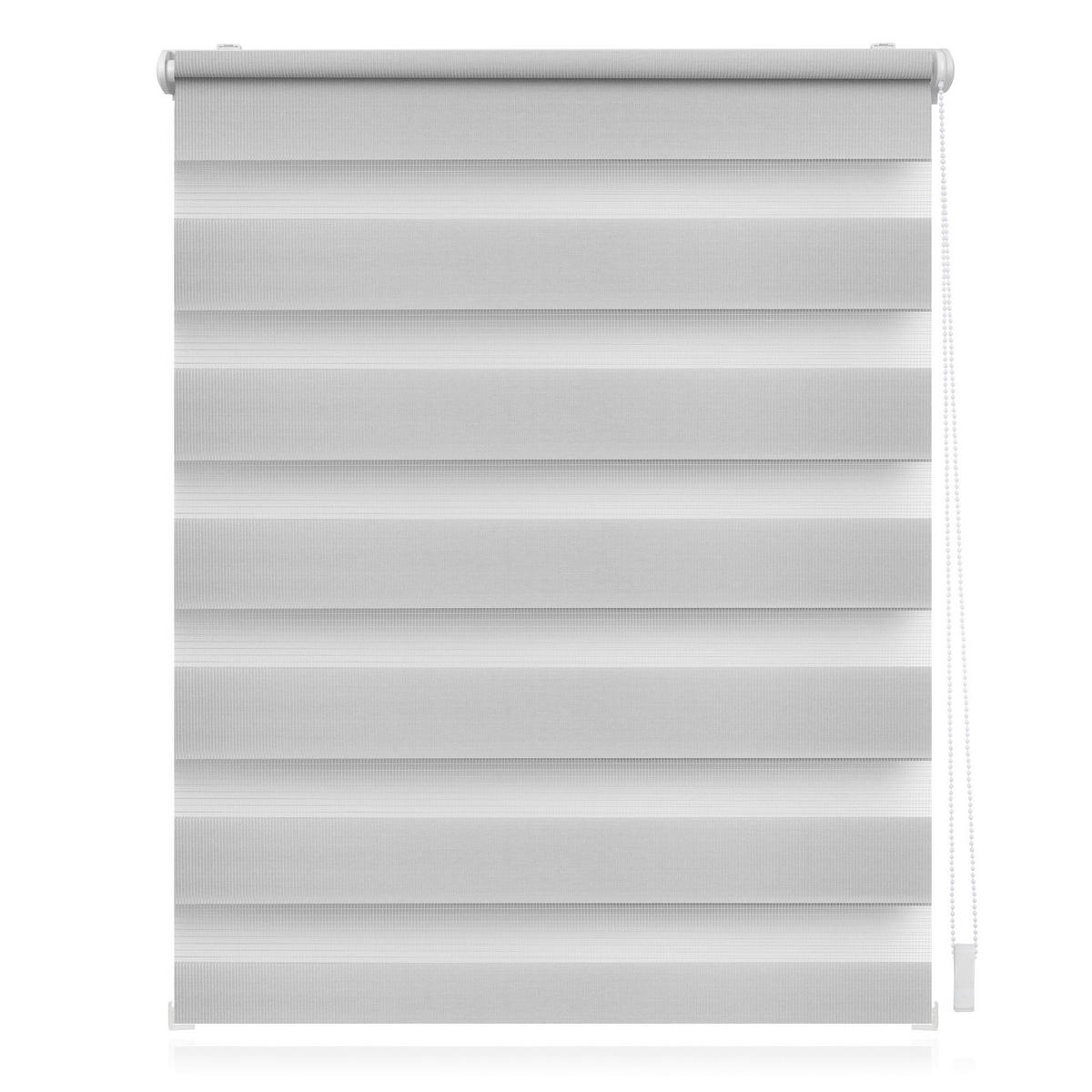 Doppelrollo Duo grau B/L: ca. 55x150 cm Duo - grau (55,00/150,00cm) - LICHTBLICK