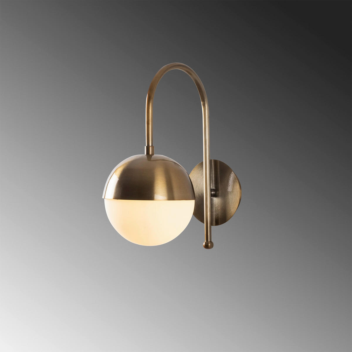 Opviq Wandleuchte weiß Metall Glas B/H/L: ca. 25x30x15 cm E27 1 Brennstellen Karsor - weiß (15,00/25,00/30,00cm) - Opviq