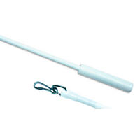 Schleuderstab Schleuderstab Metall - weiß (125,00cm) - Boviva