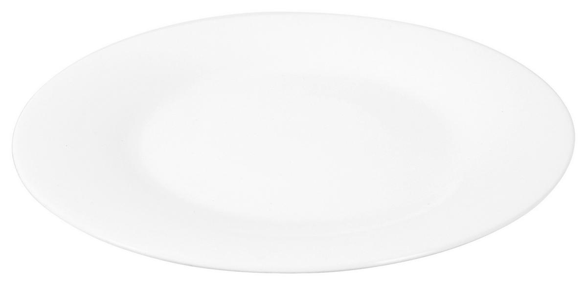 Dessertteller weiß Opal-Hartglas Dessertteller_Aria - weiß