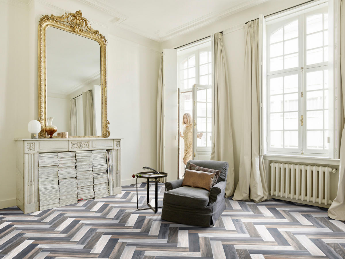 Vinylboden Novo Multi Fischgrät B: ca. 300 cm pro m² Novo - Multi (300,00cm)