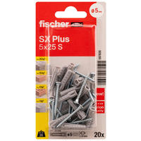 fischer Dübel mit Schraube Dübel-/u.Schraubenset_fischer - fischer