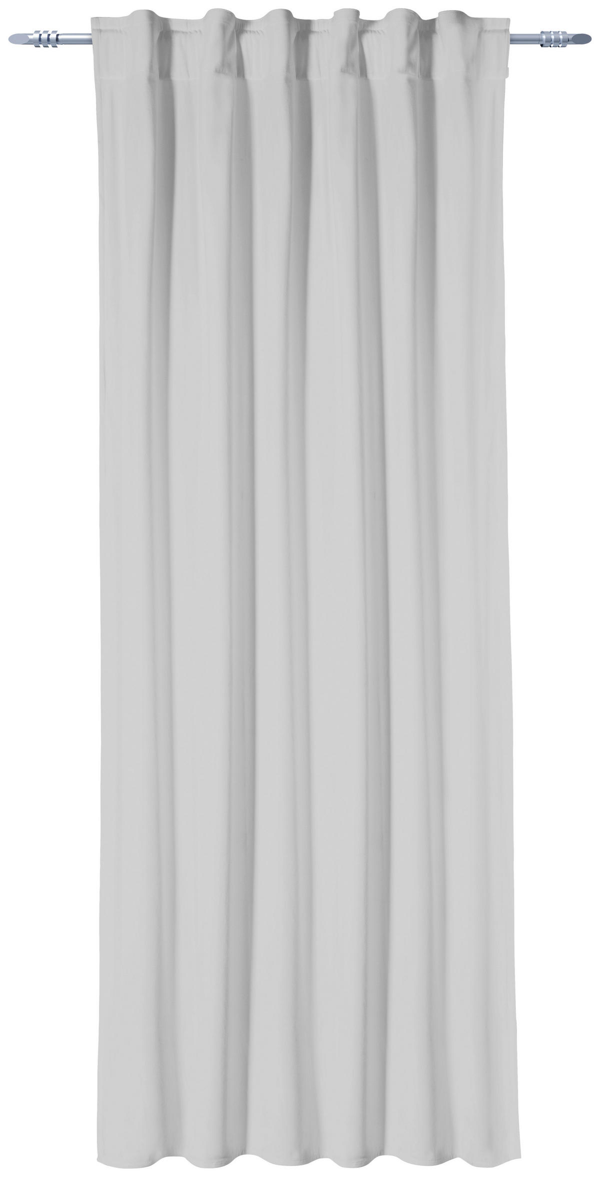 Verdunklungsvorhang Tim schwarz B/L: ca. 135x245 cm Tim - schwarz/silber (135,00/245,00cm) - Sensation