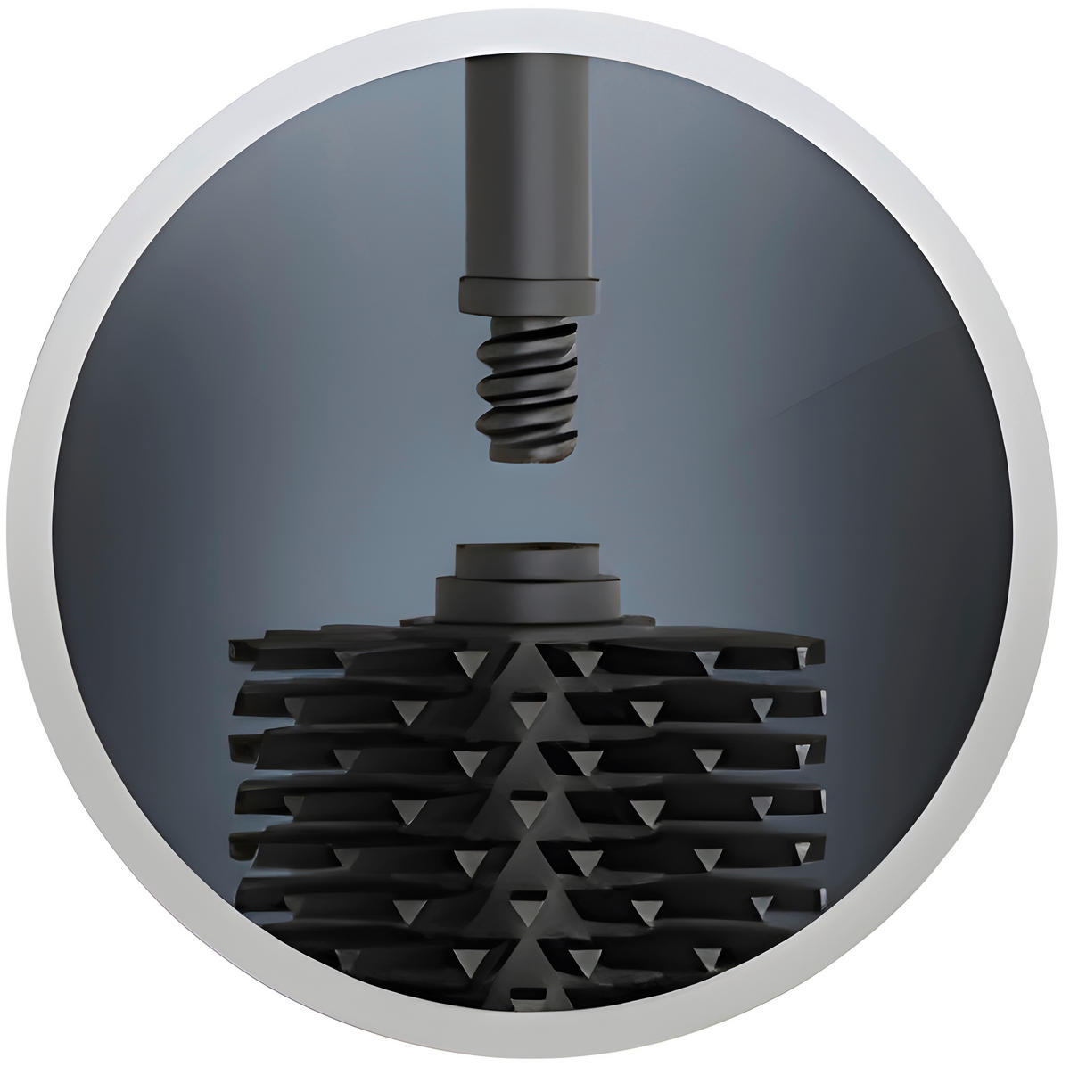 Stand-WC-Garnitur schwarz Edelstahl Stand-WC-Garnitur_3in1 schwarz - schwarz (12,00/68,00/26,00cm)