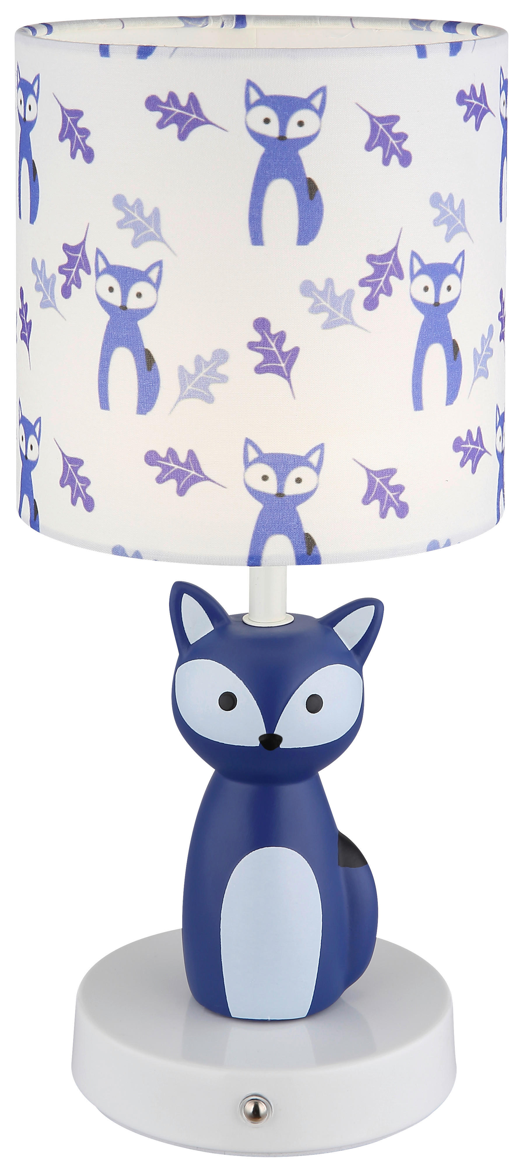GLOBO Tischleuchte FOXY - blau/weiß (15,00/33,50cm) - GLOBO