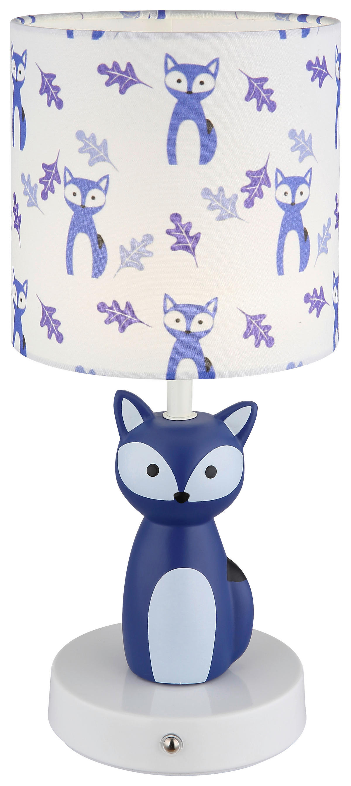 GLOBO Tischleuchte FOXY - blau/weiß (15,00/33,50cm) - GLOBO