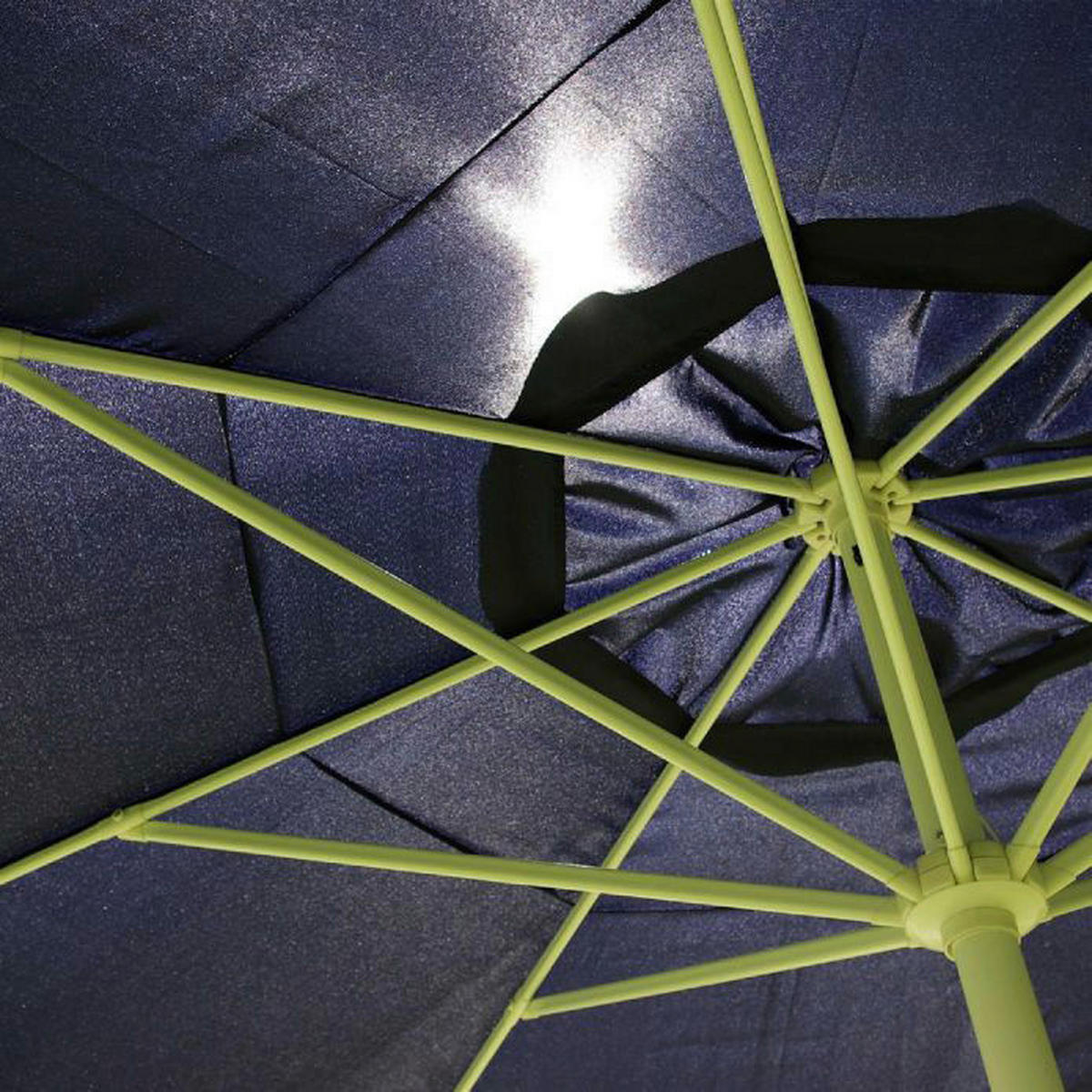 VCM Sonnenschirm blau Polyester Sonnenschirm - blau - VCM