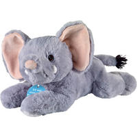 Eco-Line Plüschtier I Like My Planet L: ca. 33 cm I Like My Planet - rosa/grau (33,00cm) - Eco-Line