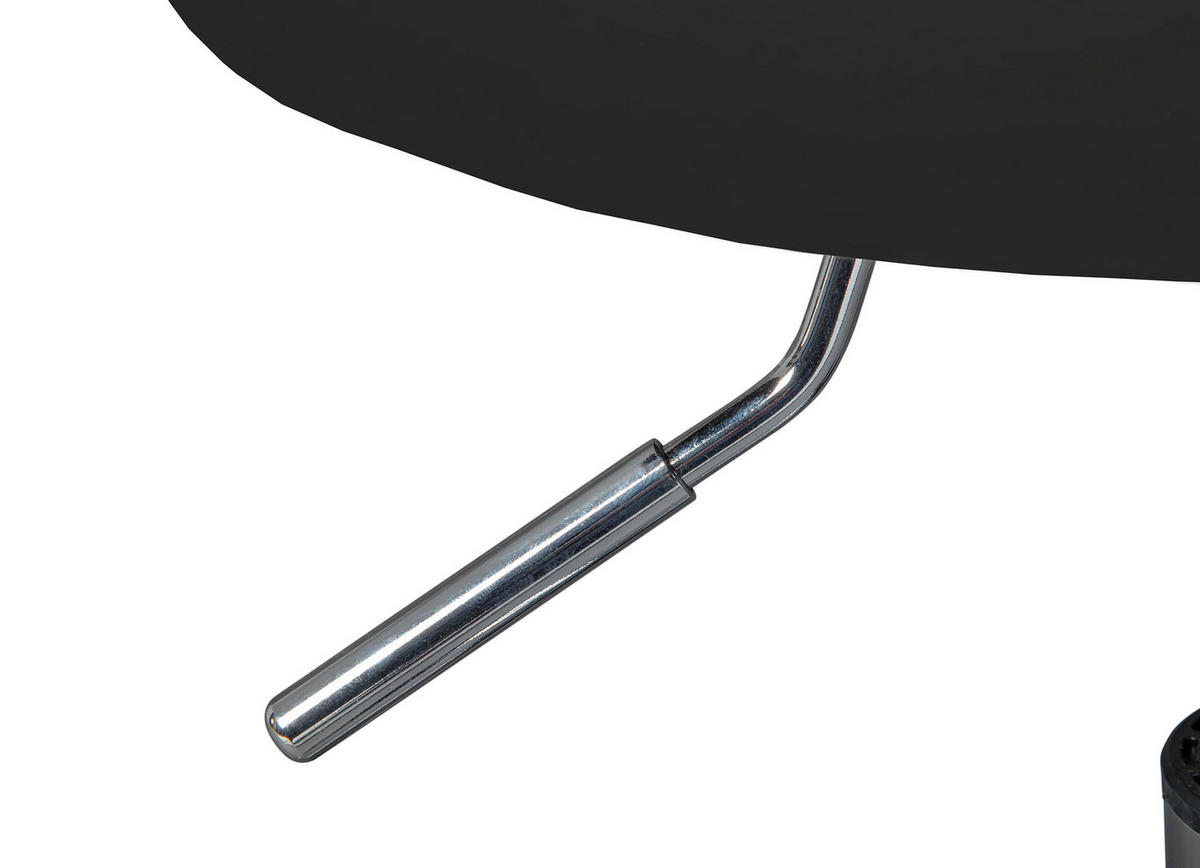 Sitzhocker Asra schwarz Asra - schwarz (33,00/66,00/33,00cm) - Inter Link