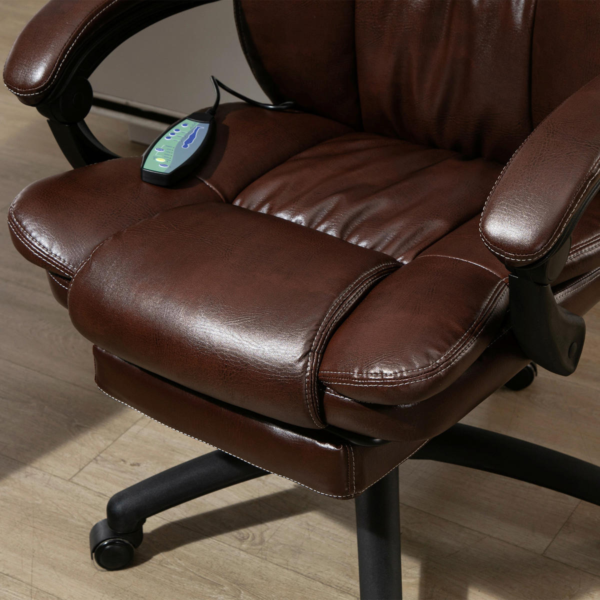 Drehstuhl 921-539V90BN braun 921-539V90BN - braun (68,50/113,00/68,50cm) - Vinsetto