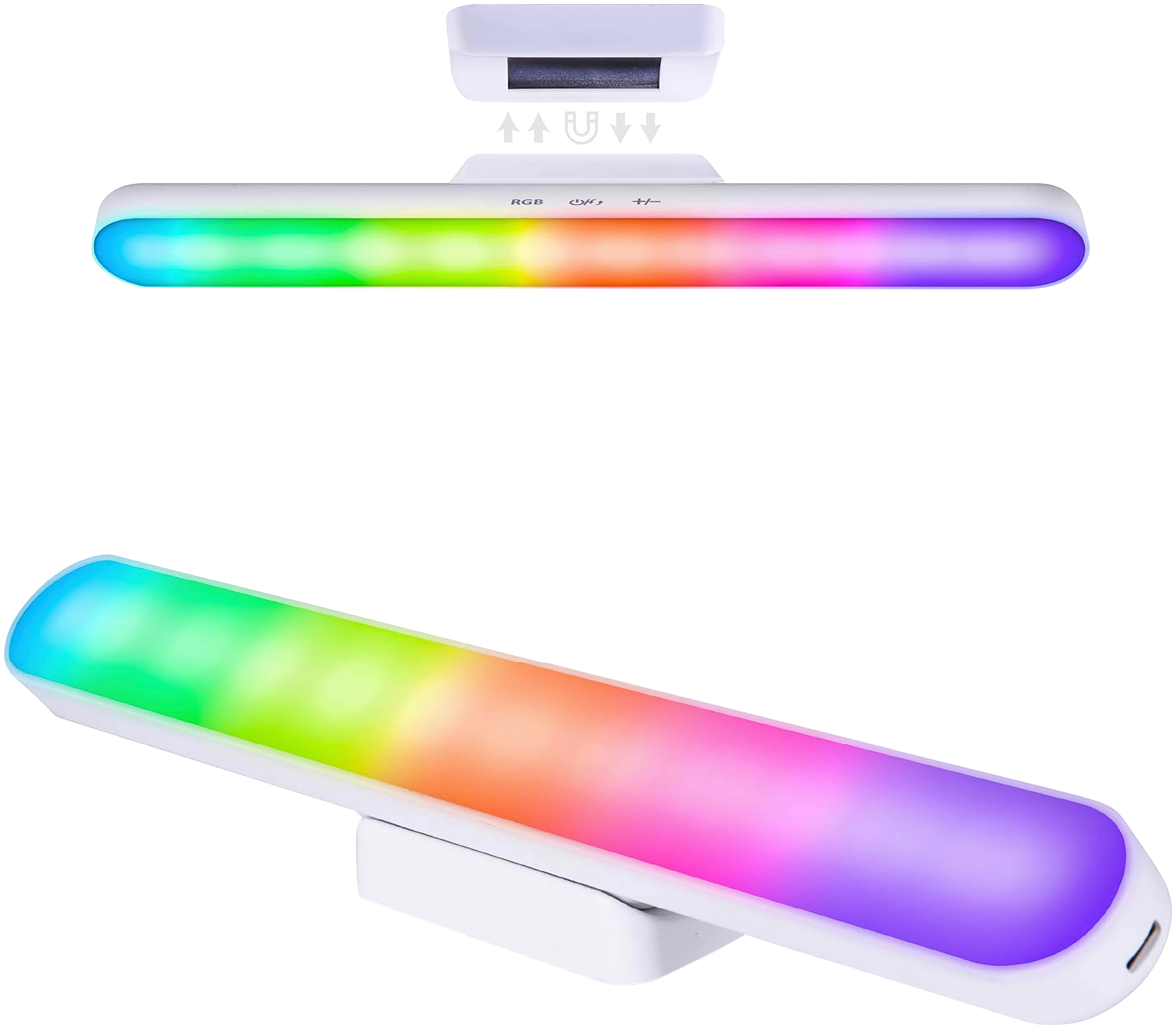 Multifunktionsleuchte B/H/L: ca. 3x4x30,5 cm RGB-LED-Multifunktionsleuchte Irmi - (30,50/3,00/4,00cm)