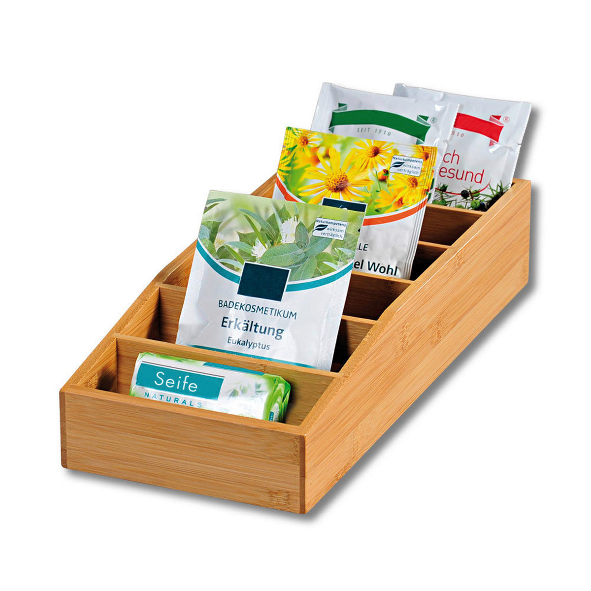 Kesper Aufbewahrungsbox natur B/H/L: ca. 15x7x35 cm Aufbewahrungsbox - natur (35,00/15,00/7,00cm) - Kesper