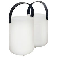 LED-Außenleuchte 850231 weiß H/D: ca. 15x11 cm Ciro - weiß (11,00/15,00cm) - easy! by FHL