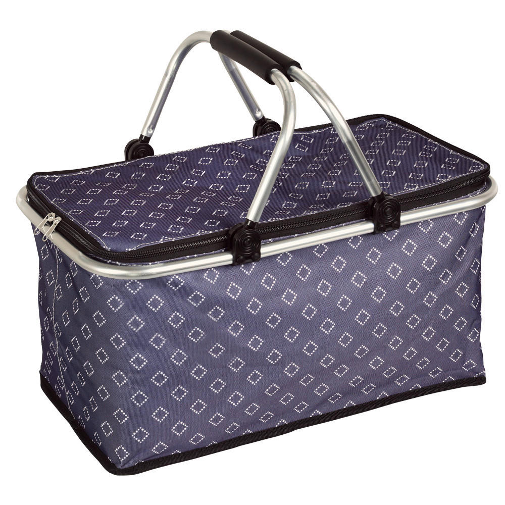 Kesper Einkaufskorb blau B/H/L: ca. 29x50x255 cm