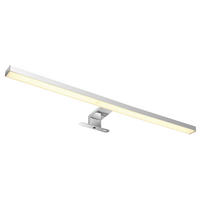 GLOBO LED-Wandleuchte Opal Chrom Kunststoff Metall B/H: ca. 60x4 cm JAIME - Opal/Chrom (60,00/4,00cm) - GLOBO