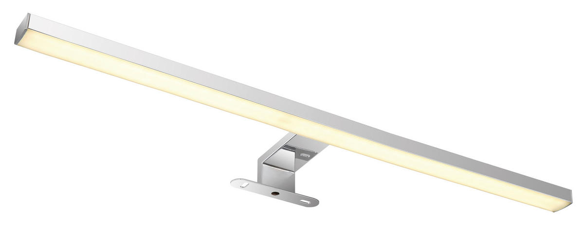 GLOBO LED-Wandleuchte Opal Chrom Kunststoff Metall B/H: ca. 60x4 cm JAIME - Opal/Chrom (60,00/4,00cm) - GLOBO