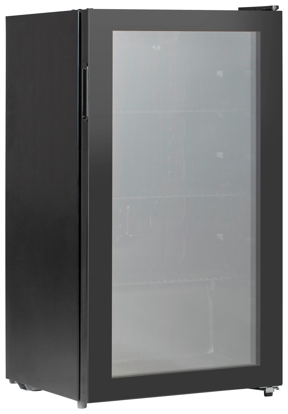 POCOline Glastürkühlschrank GTK85-93ES schwarz B/H/T: ca. 47x84x44 cm Glastürkühlschrank GTK85-93ES - schwarz (47,00/84,00/44,00cm) - POCOline