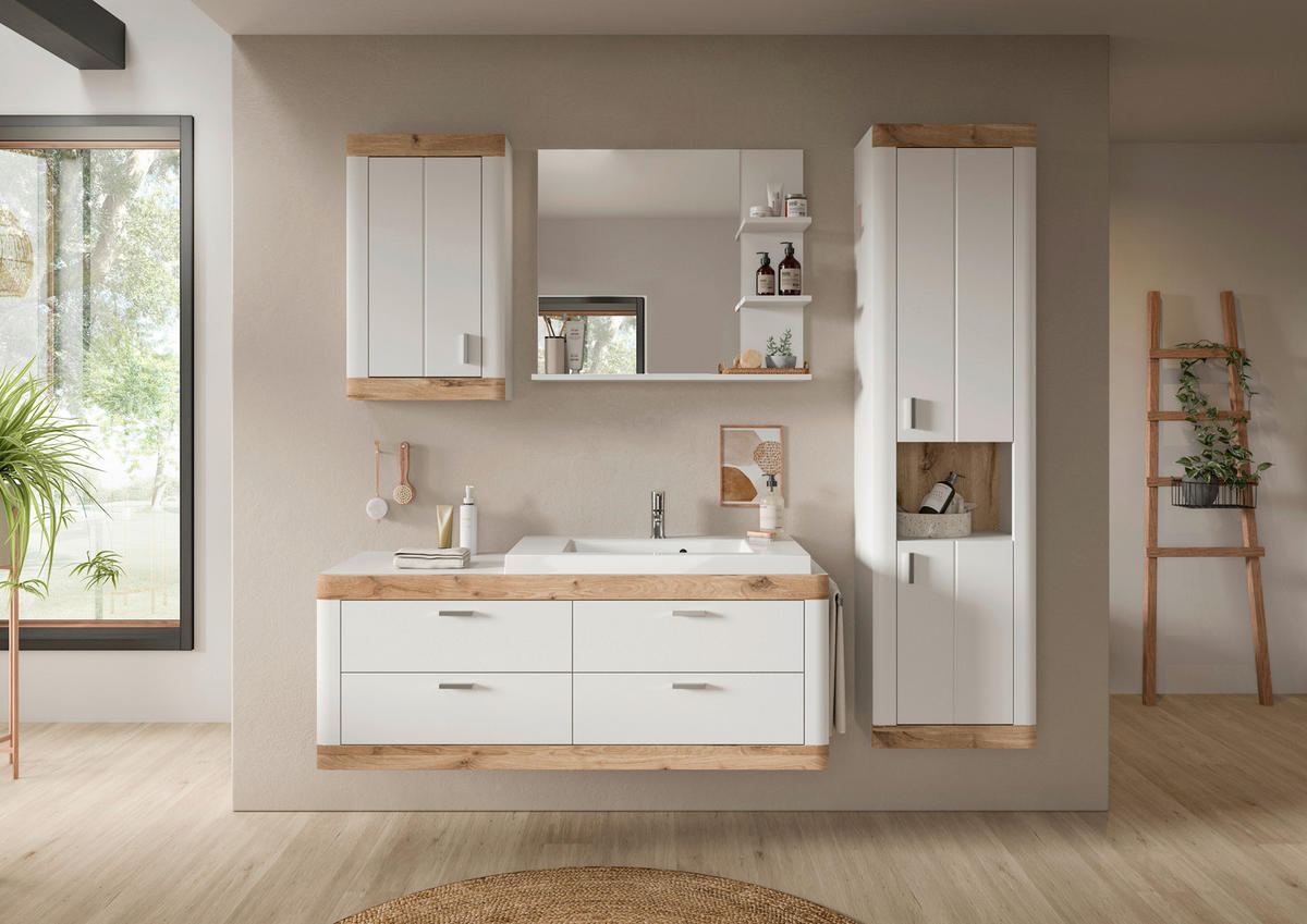 Badezimmer-Set LAREDO B/H/T: ca. 132x172x48 cm LAREDO - (132,00/172,00/48,00cm) - xonox.home