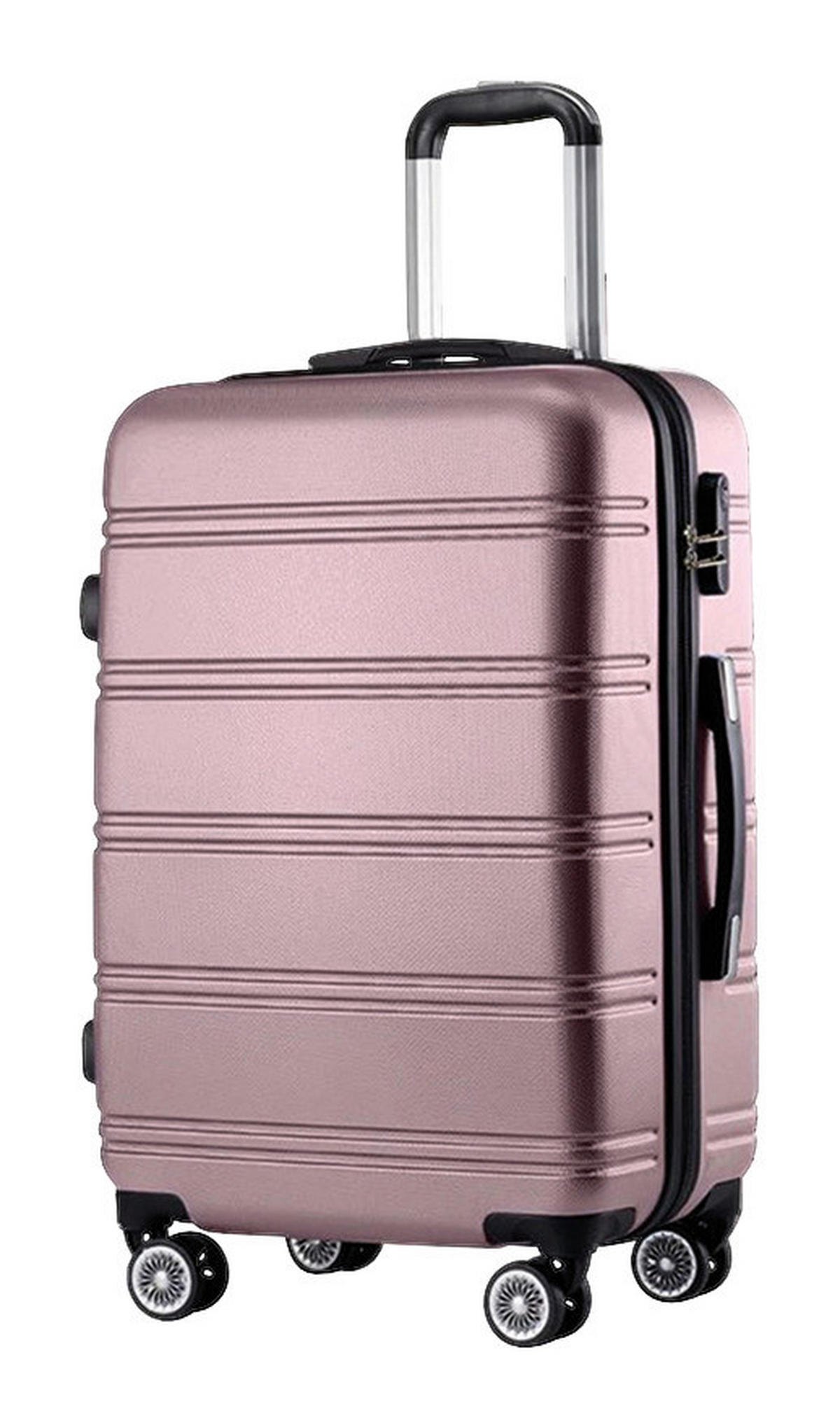 Hartschalenkoffer roségold Kunststoff B/H/L: ca. 37x57x23 cm Hartschalenkoffer_L - roségold (23,00/37,00/57,00cm)