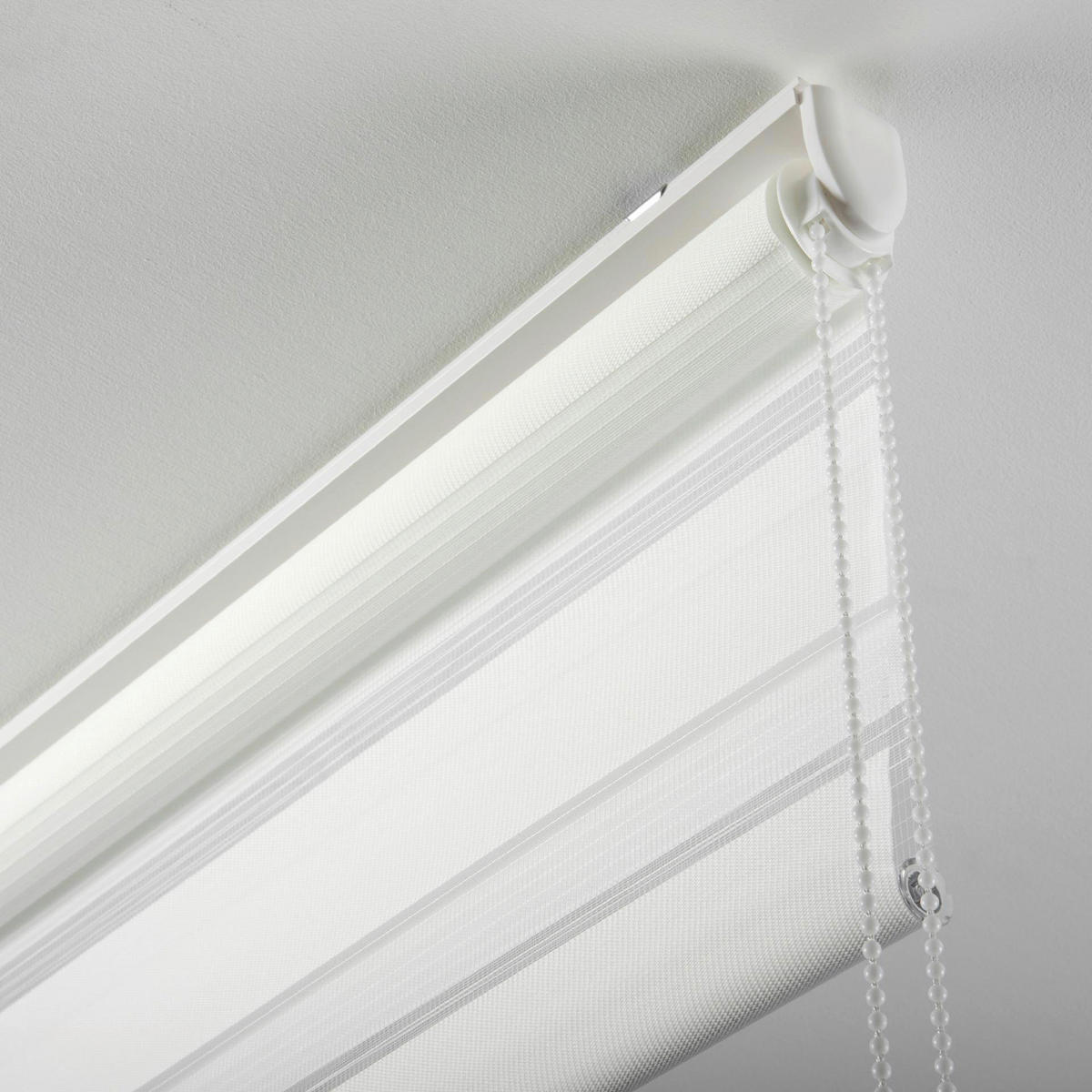Doppelrollo Duo weiß B/L: ca. 70x150 cm Duo - weiß (70,00/150,00cm)