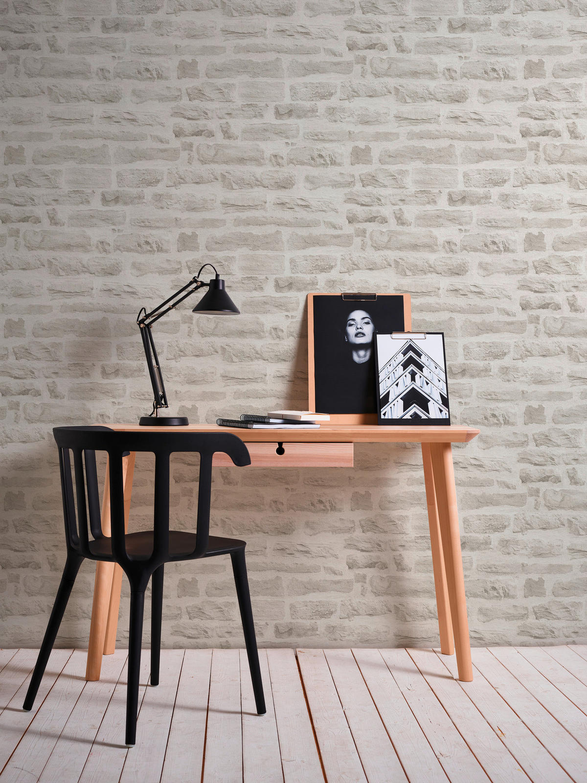 A.S.Creation Vliestapete Best of Wood`n Stone 2nd Edition Steine grau hellgrau B/L: ca. 53x1005 cm Best of Wood`n Stone 2nd Edition - hellgrau/grau (53,00/1005,00cm) - A.S.Creation