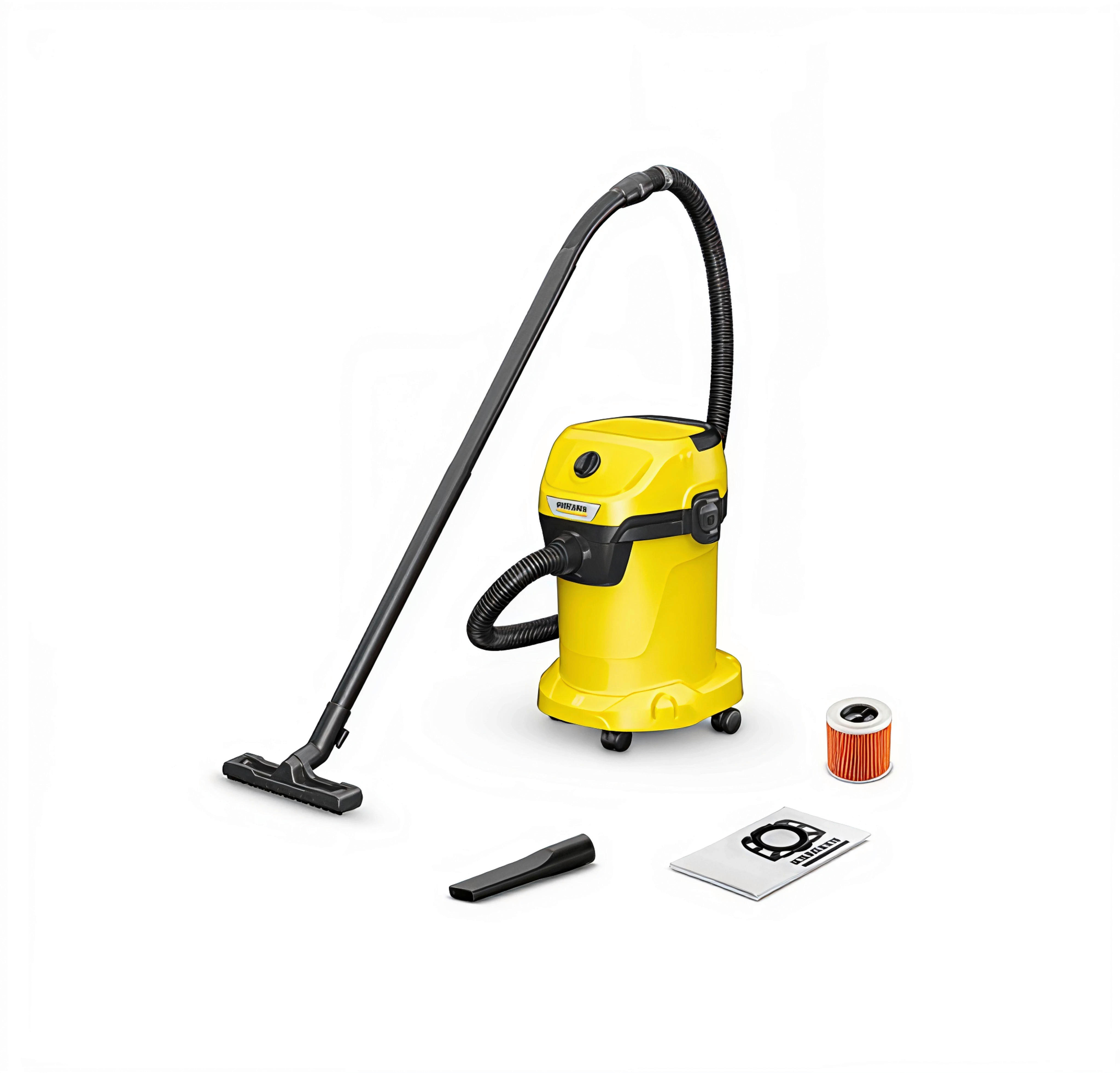 Kärcher Nass- und TrockensaugerWD 3 V-19/4/20 ca. 1000 W WD 3 V-19/4/20 - gelb/schwarz - Kärcher