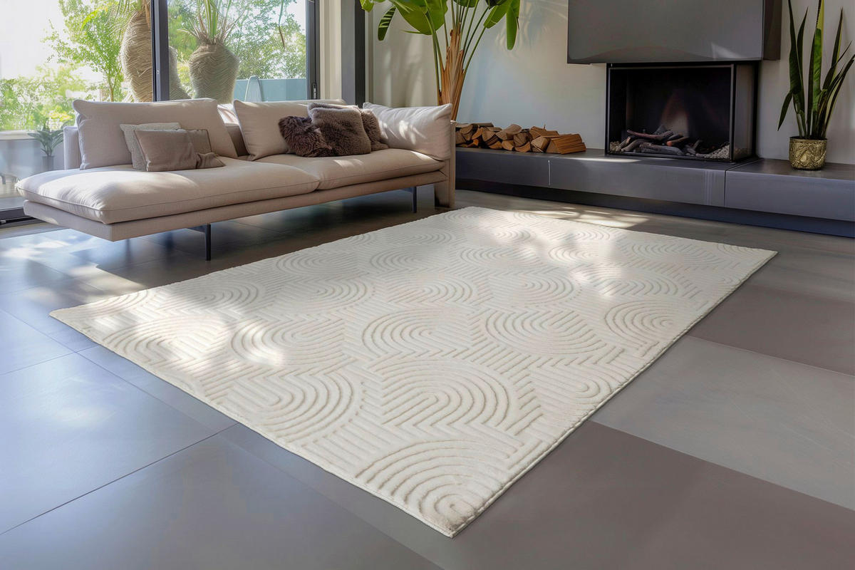 Obsession Teppich Zen Sei creme B/H/L: ca. 200x20x290 cm Zen Sei - creme (290,00/200,00/20,00cm) - Obsession