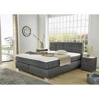 Boxspringbett  grau Microfaser Liegefläche B/L: ca. 160x200 cm Rabea_Max_Boxspringbett - grau (170,00/108,00/212,00cm)