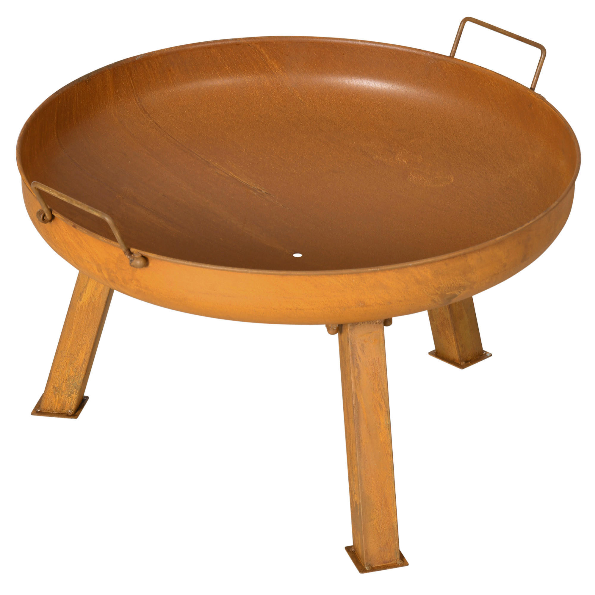 Outsunny Feuerschale B/H/L: ca. 60x36x71 cm Feuerschale - braun (71,00/60,00/36,00cm) - Outsunny