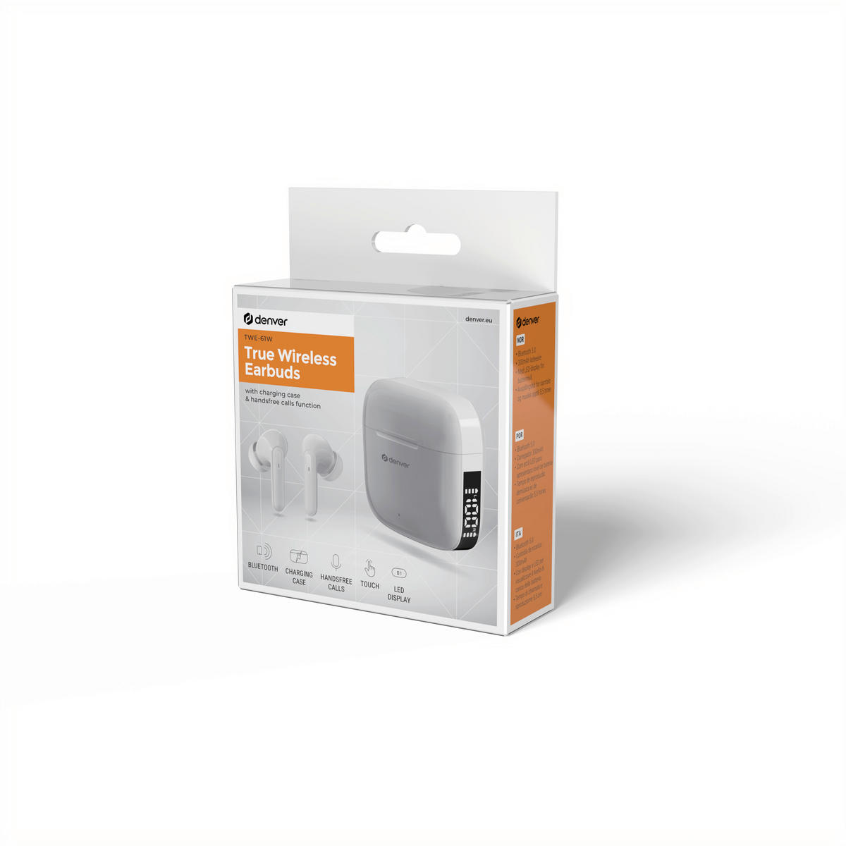 Denver Bluetooth-KopfhörerTWE-61W TWE-61W weiß TWE-61W - weiß - Denver