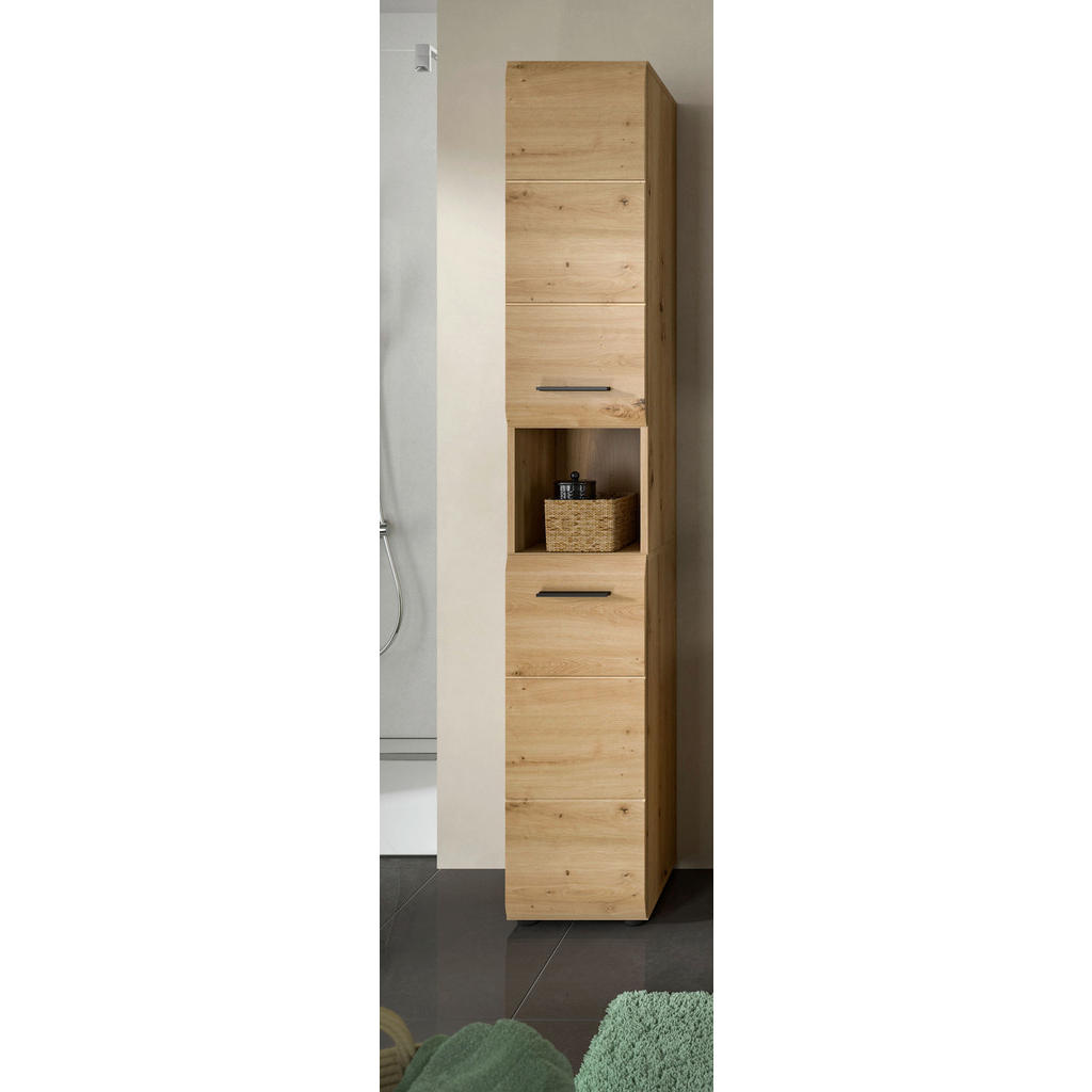 Thumbnail - Hochschrank Ice Artisan Oak Nachbildung B/H/T: ca. 30x185x30 cm