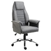 Drehstuhl 921-032GY grau 921-032GY - grau (68,00/116,00/69,00cm) - HOMCOM