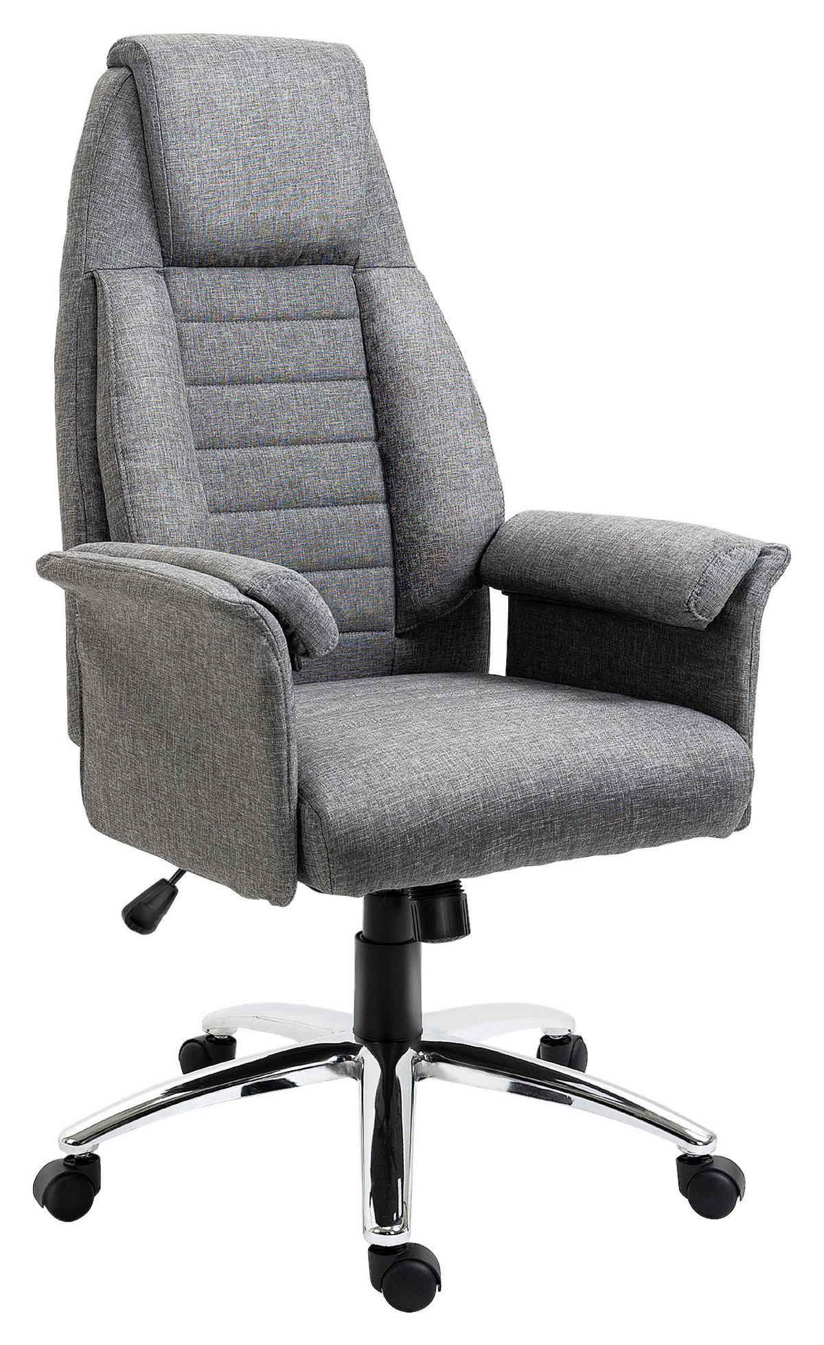 Drehstuhl 921-032GY grau 921-032GY - grau (68,00/116,00/69,00cm) - HOMCOM