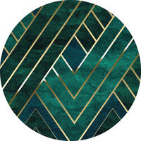 Komar Fototapete Jade D: ca. 125 cm Jade - (125,00cm) - Komar