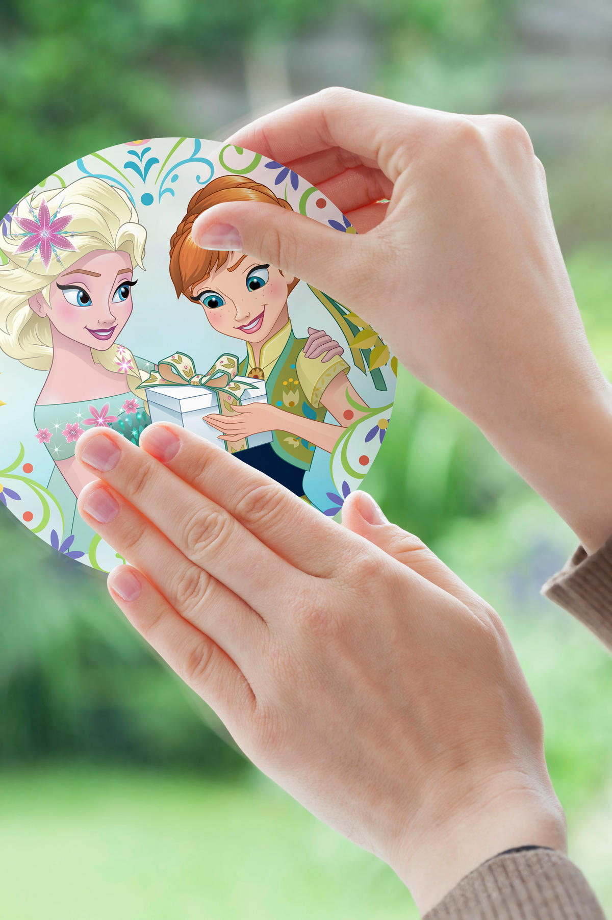 Komar Fenstersticker Frozen Springday  Frozen Springday B/L: ca. 30x30 cm Frozen Springday - (30,00/30,00cm) - Komar