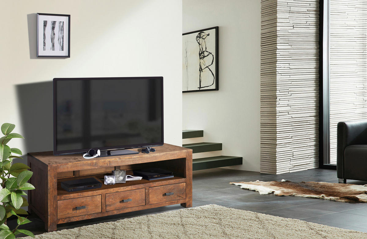 Lowboard Genua Akazie dunkel B/H/T: ca. 150x60x55 cm Genua - Akazie (150,00/60,00/55,00cm)