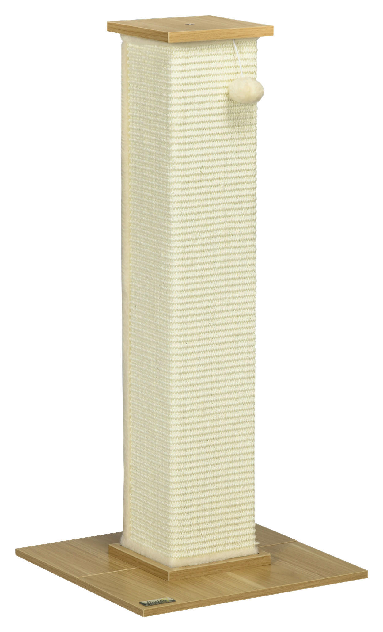 PawHut Kratzbaum bunt Spanplatte B/H/L: ca. 38x80x38 cm Kratzbaum - bunt (38,00/38,00/80,00cm) - PawHut