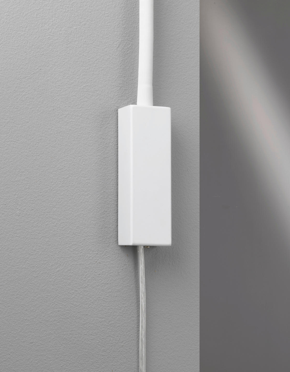 Fischer & Honsel LED-Wandspot 30169 weiß Metall B/H/T: ca. 4x61x4 cm 1 Brennstellen Sten - weiß (4,00/61,00/4,00cm) - Fischer & Honsel