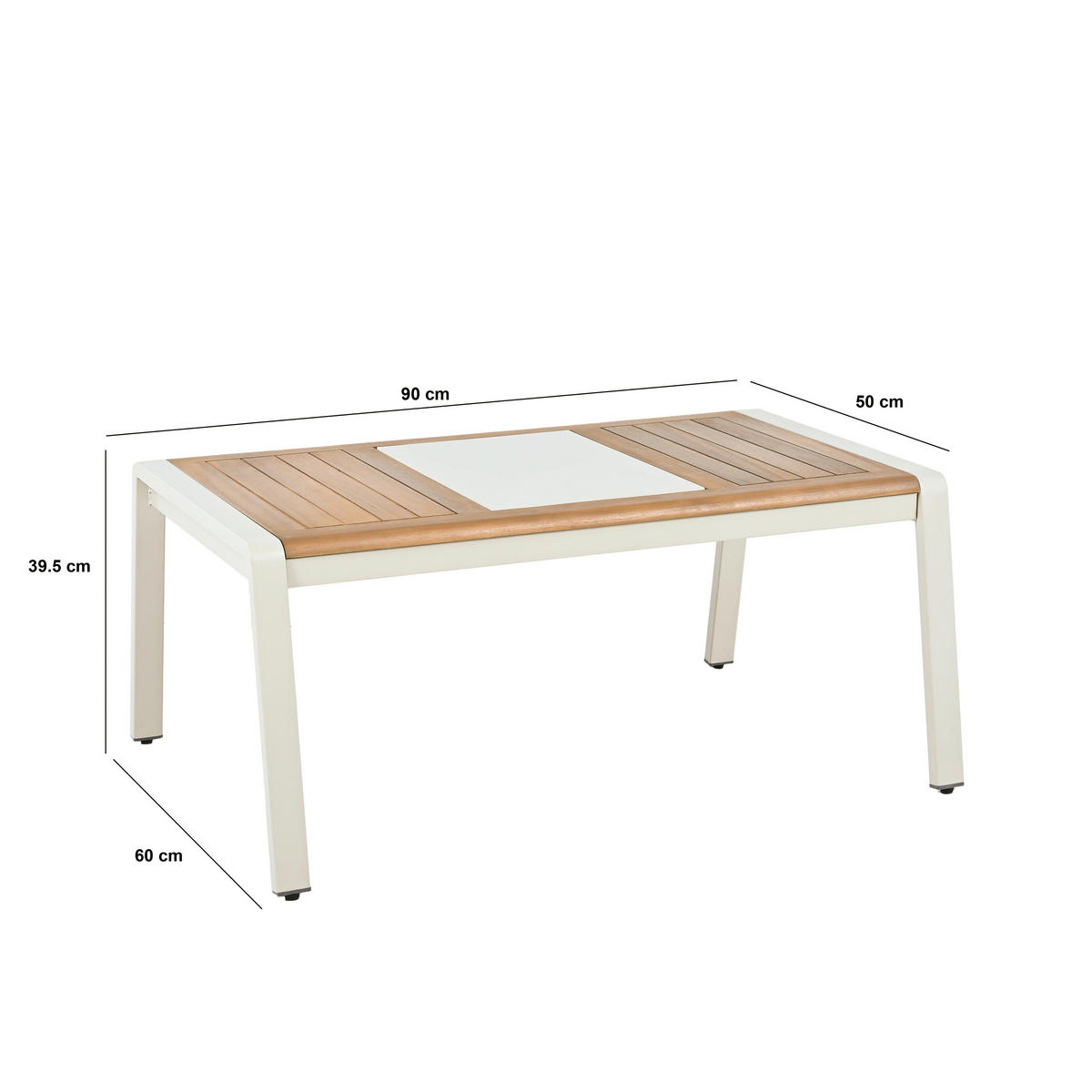 POCOline Gartensitzgruppe Avignon creme Stahl Avignon - beige/creme - POCOline