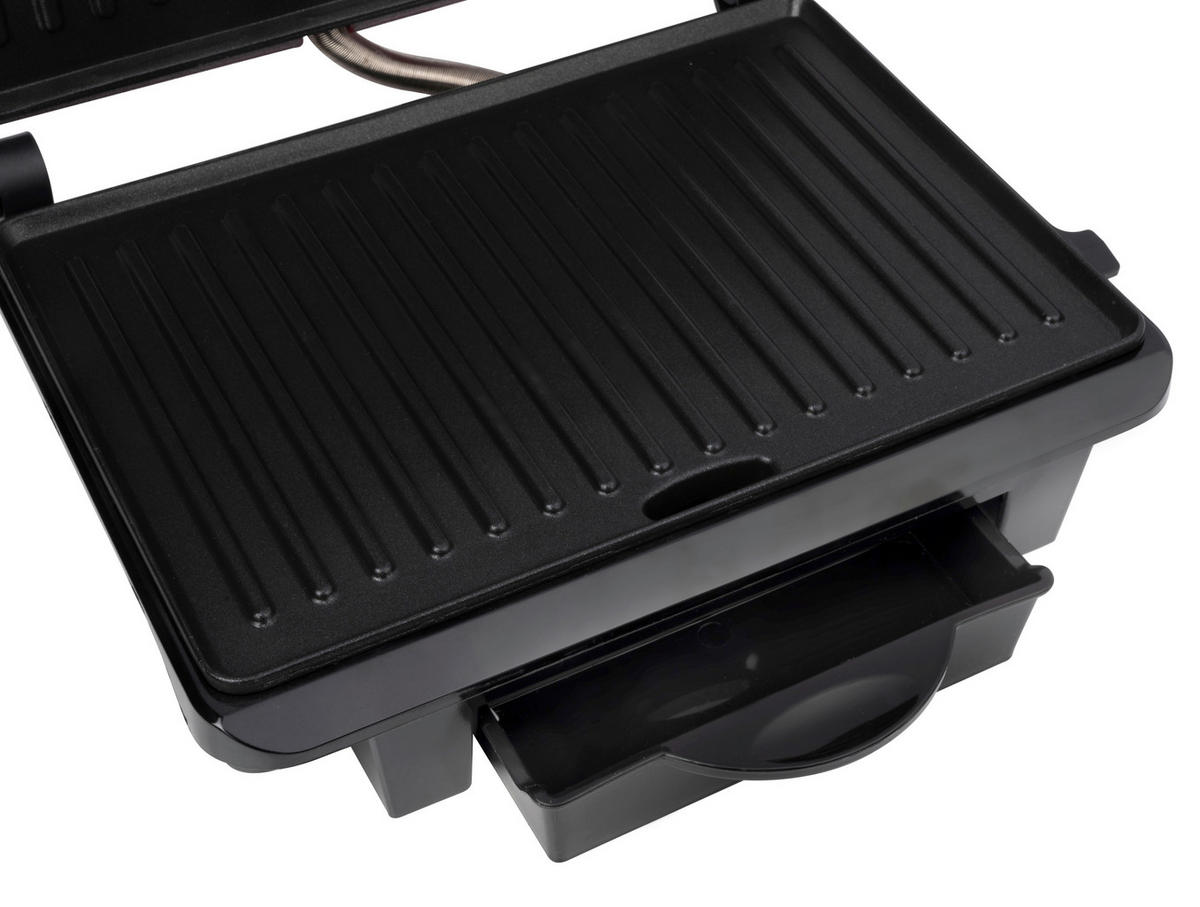 Kontaktgrill rot B/H/L: ca. 11,5x29,5x32,5 cm Kontaktgrill - rot/schwarz (32,50/11,50/29,50cm)