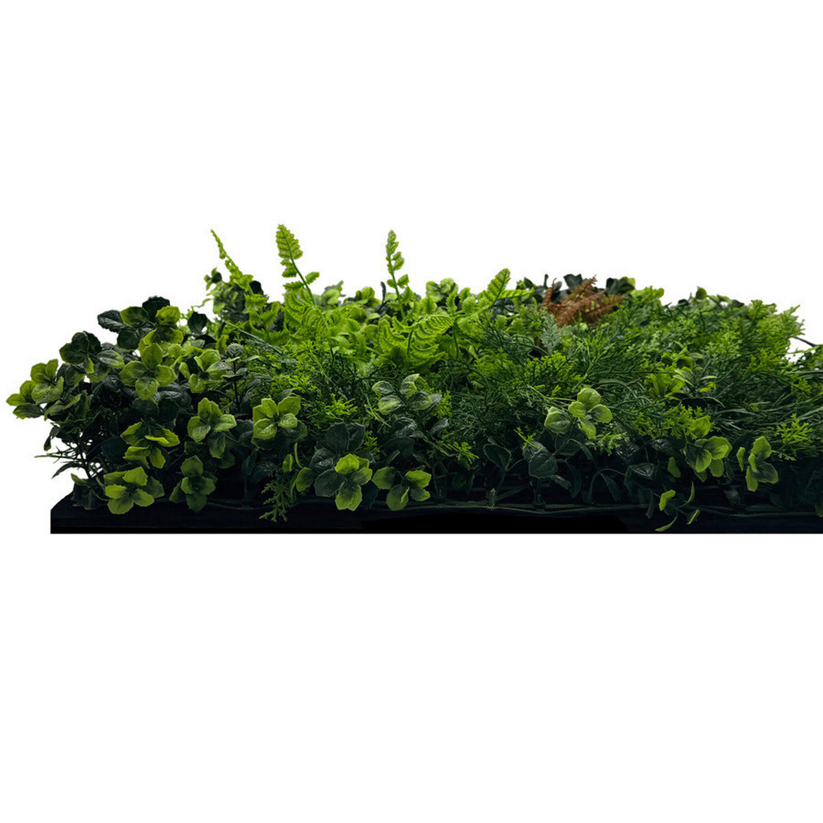Wand-und Akustikpaneel grün L/B/H: ca. 52x52x0,4 cm pro Stück Wandpaneel 52x52 Green Mixed Flora - grün (52,00/52,00/0,40cm)