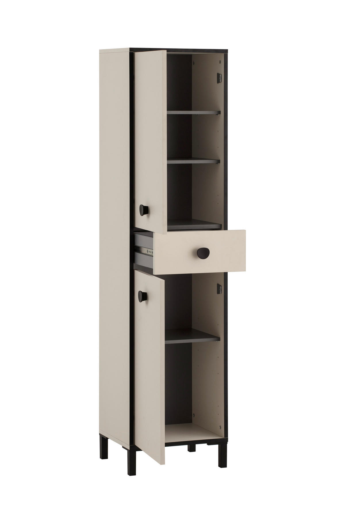 Hochschrank Edda creme B/H/T: ca. 40,3x163,3x33,5 cm Edda - creme (40,30/163,30/33,50cm) - Möbelpartner