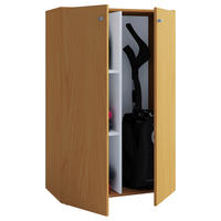 Putzschrank Lona XL Putzschrank buche Nachbildung weiß B/H/T: ca. 70x105x39 cm Lona XL Putzschrank - weiß/buche (70,00/105,00/39,00cm) - VCM Möbel