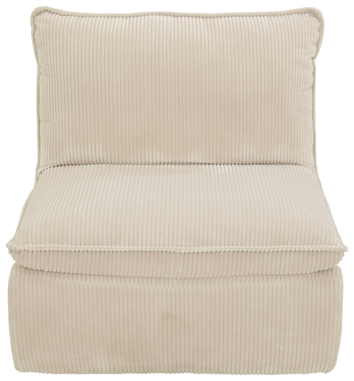 Sessel Rhodos beige Microfaser B/H/T: ca. 74x77x87 cm Rhodos - beige (74,00/77,00/87,00cm) - Hela