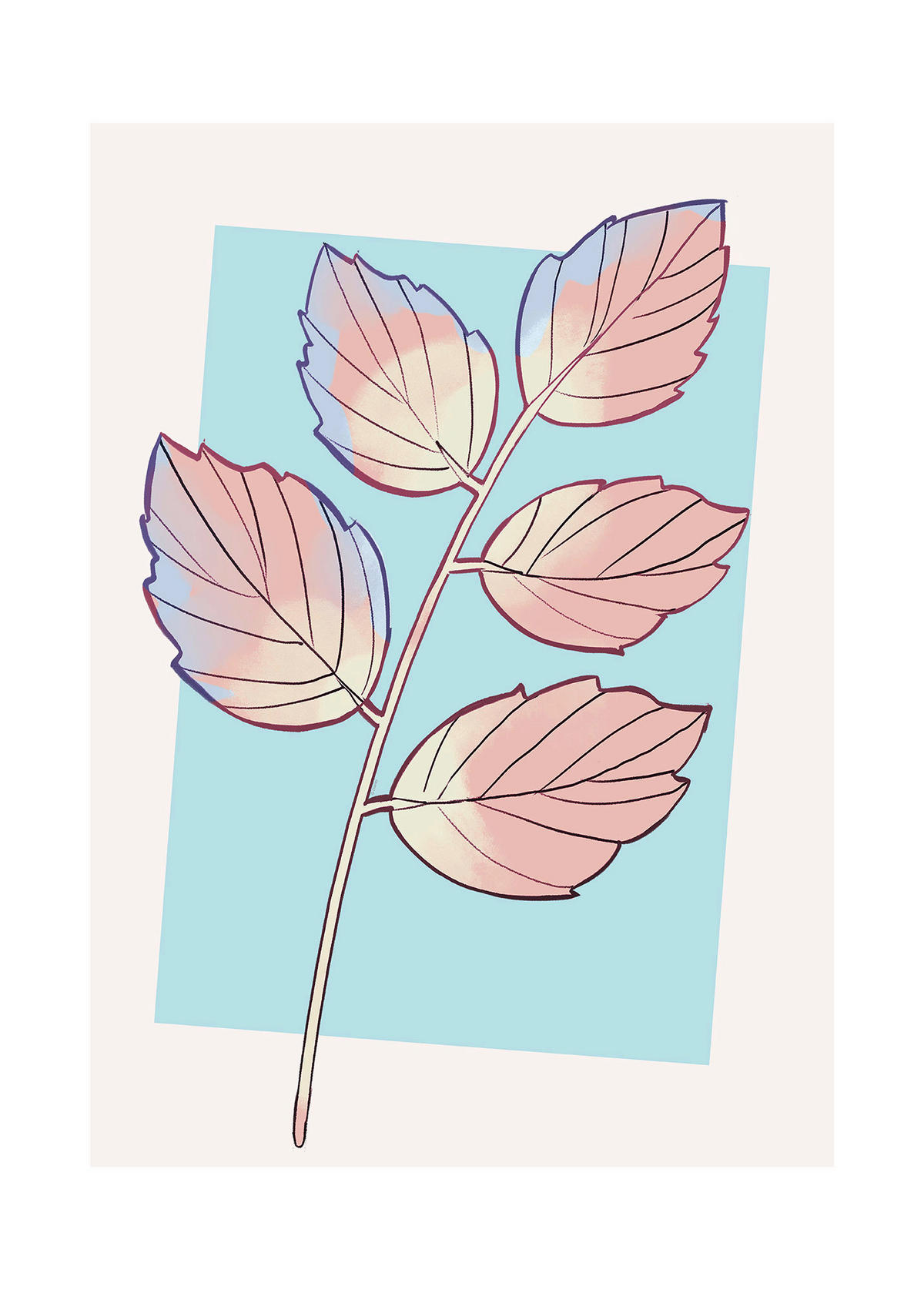 Komar Poster Cinderella Plant Disney B/L: ca. 50x70 cm Cinderella Plant - (50,00/70,00cm) - Komar