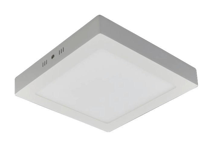 Näve Leuchten LED Deckenleuchte NV1102003 weiß Aluminium Kunststoff B/H/L: ca. 21x4x22 cm null 90 Brennstellen Simplex - weiß (22,00/21,00/4,00cm) - Näve Leuchten