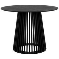 Esstisch Garle schwarz D: ca. 100 cm Garle - schwarz (100,00cm)