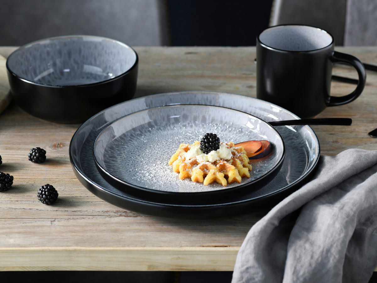 CreaTable Kombiservice Nordic Fjord Frost Nordic Fjord Frost - grau - CreaTable