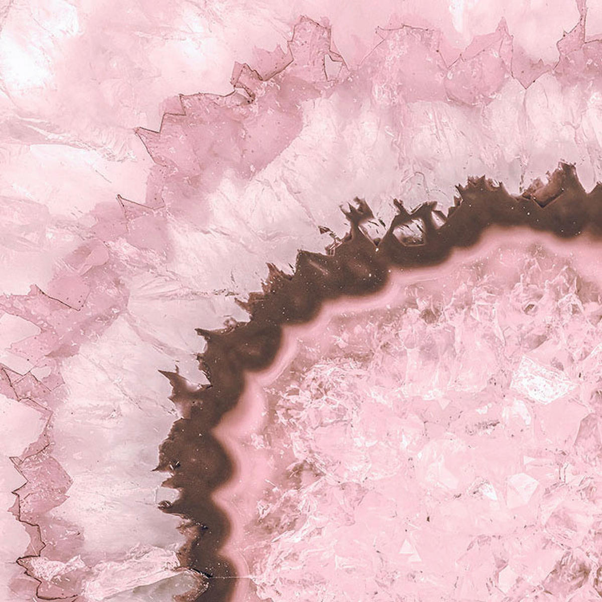 Komar Fototapete Geode B/L: ca. 300x280 cm Geode - (300,00/280,00cm) - Komar